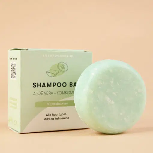 Shampoo Bar Aloë Vera – Komkommer