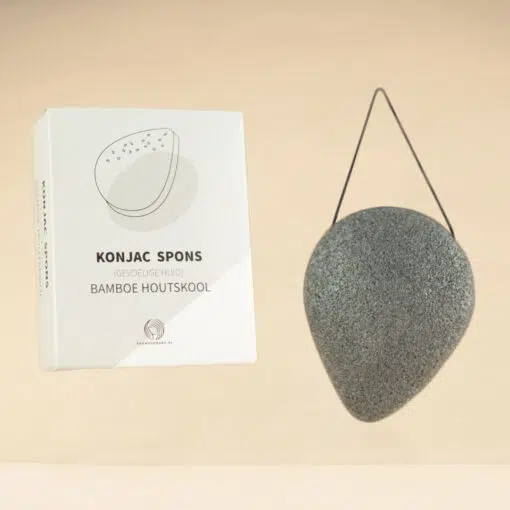 Konjac Spons Bamboe Houtskool